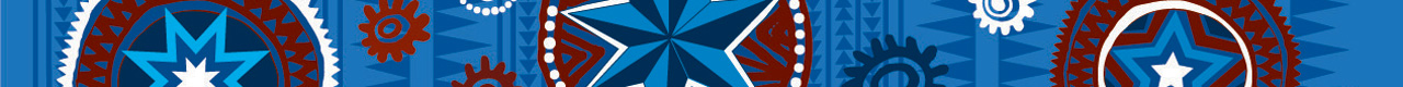 Strip Torres Strait Islander motif